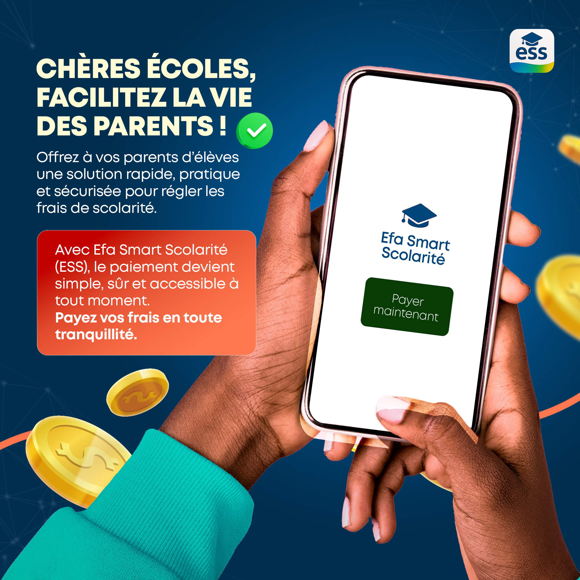 Efa Smart Scolarité – Facilitez la vie des parents d’élèves